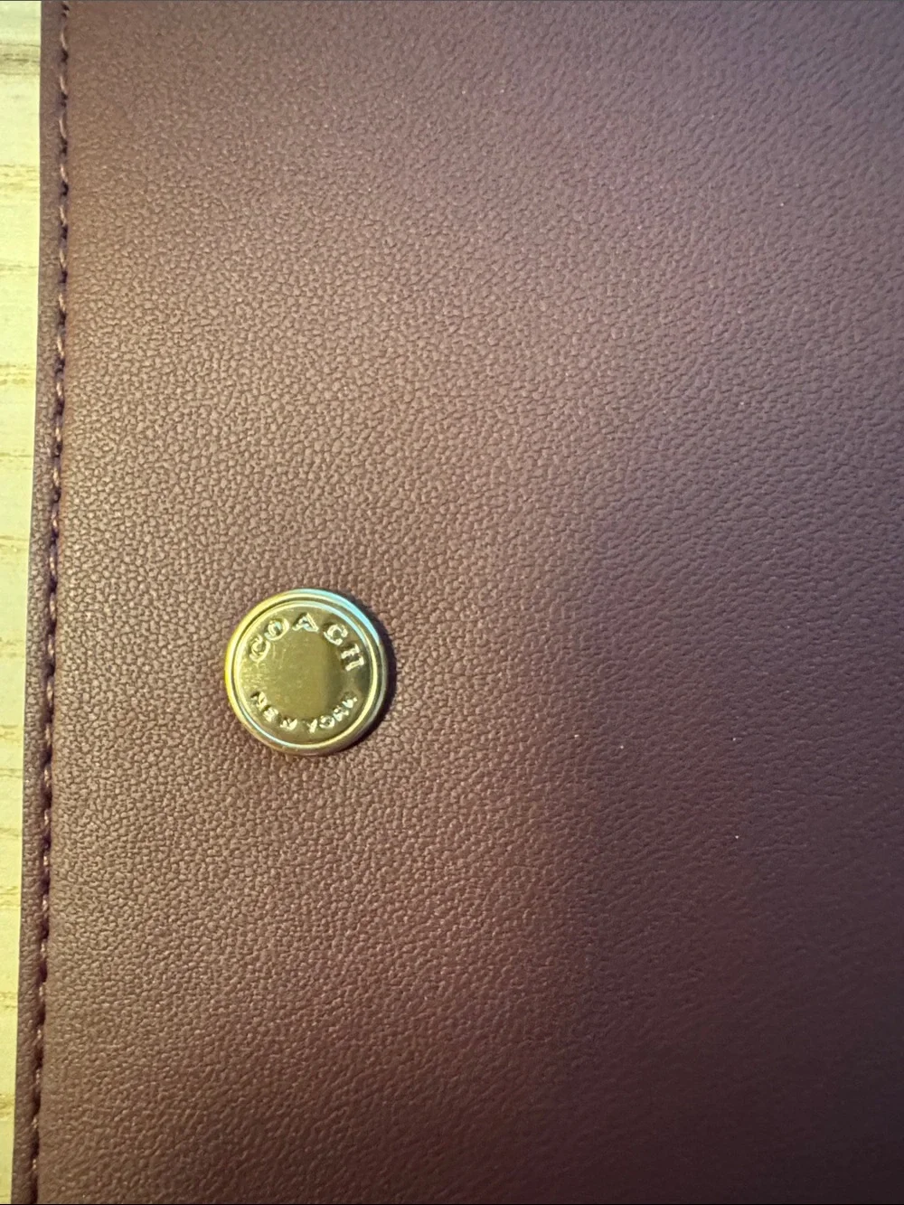 Limited Edition Coach Pink Signature Canvas Notebook Cover